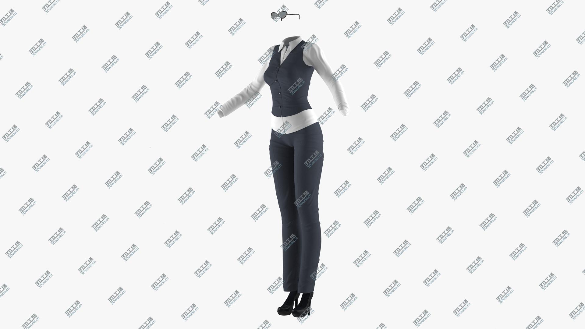 images/goods_img/202105074/Womens Business Style Clothes 3D model/3.jpg